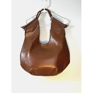 Anthro Melie Blanco Tracy Tote Vegan Shoulder Bag Purse Boho Pouch NWT FLAWED